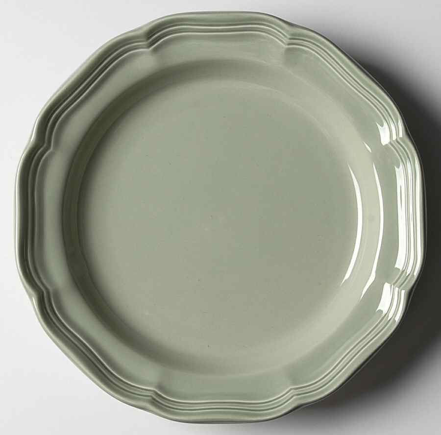 French Countryside Sage Green Salad Plate by Mikasa-1