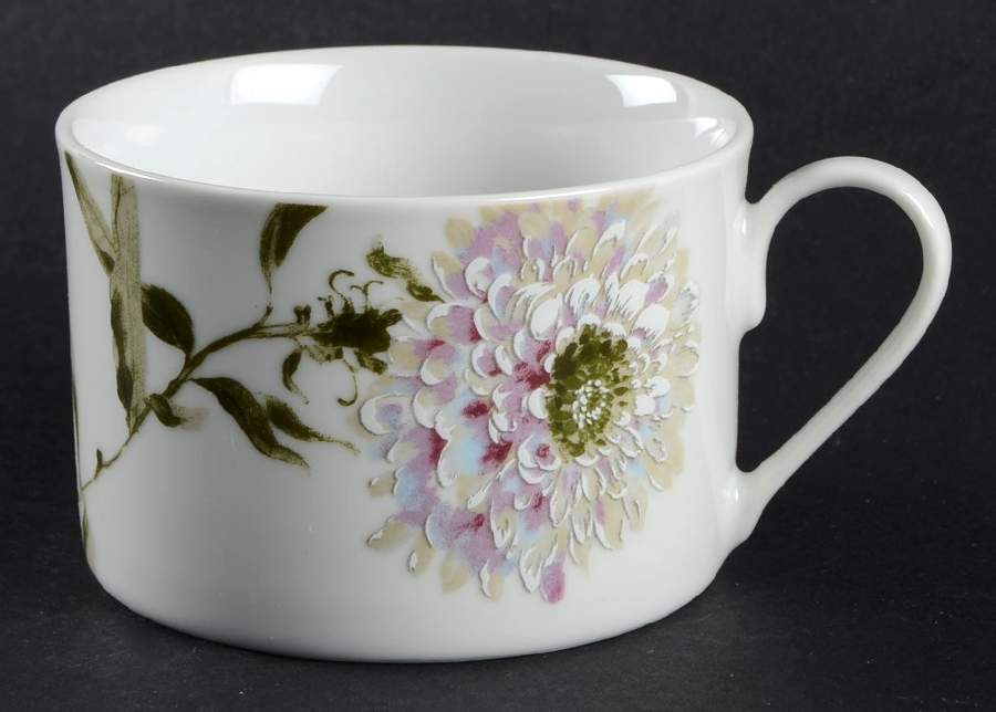 Silk Floral Lavender Flat Cup by Mikasa-1