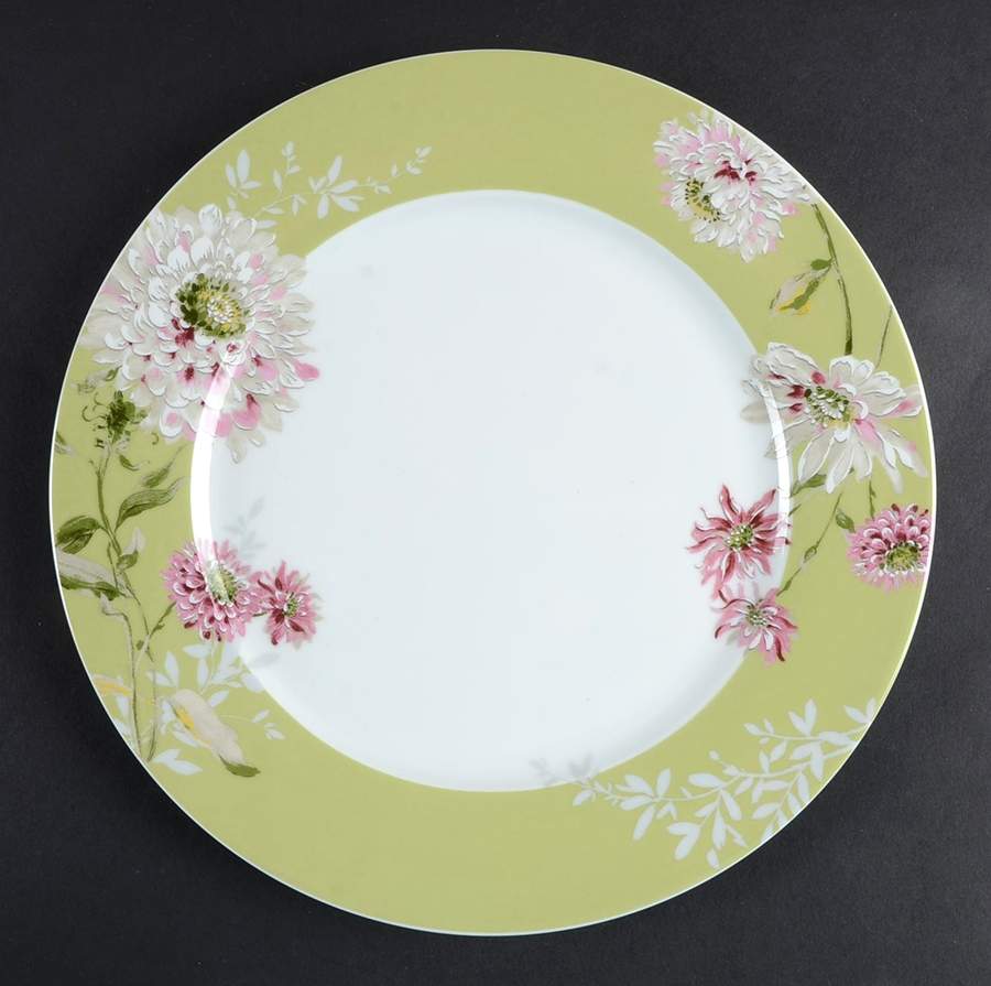 Silk Floral Pink Dinner Plate by Mikasa-1