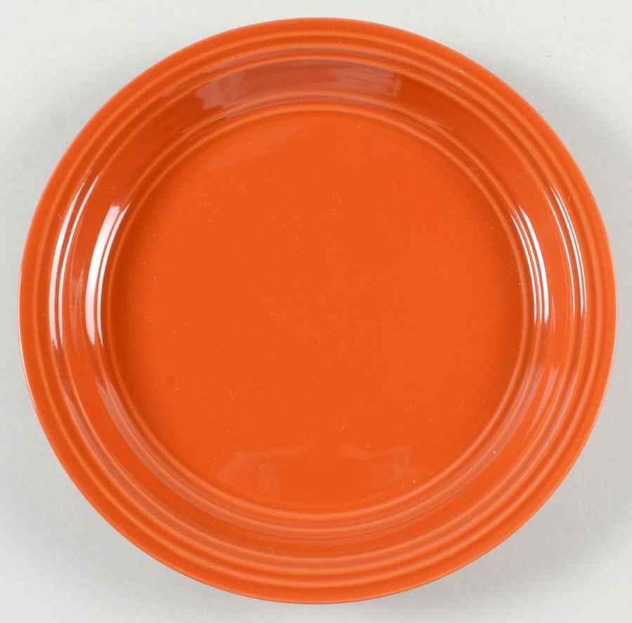 Orange Spice (Rainforest) Salad Plate by Mainstays-1