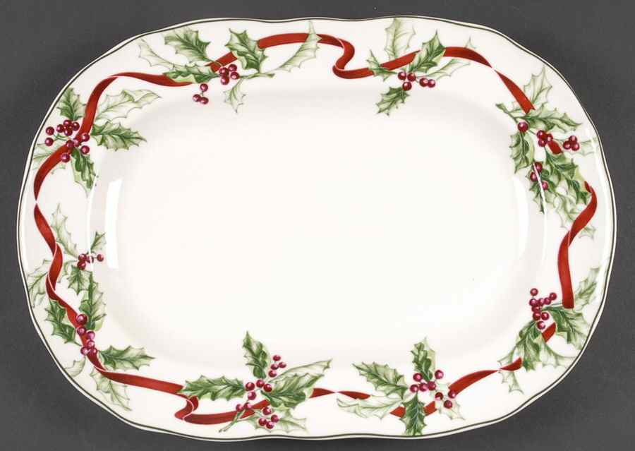 MNM2 14" Oval Serving Platter by Madison & Max-1