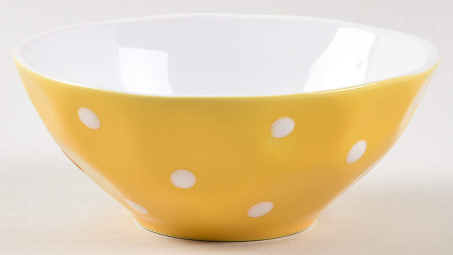 Sprinkle Yellow Fruit/Dessert (Sauce) Bowl by Maxwell & Williams-1