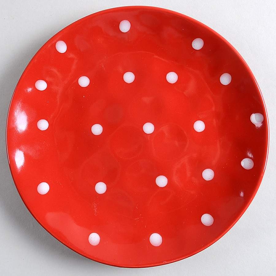 Sprinkle Red Salad Plate by Maxwell & Williams-1