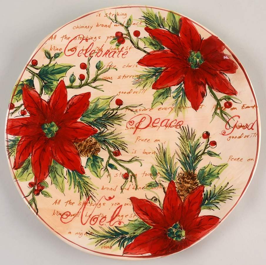 Noel Dinner Plate by Maxcera Corp-1