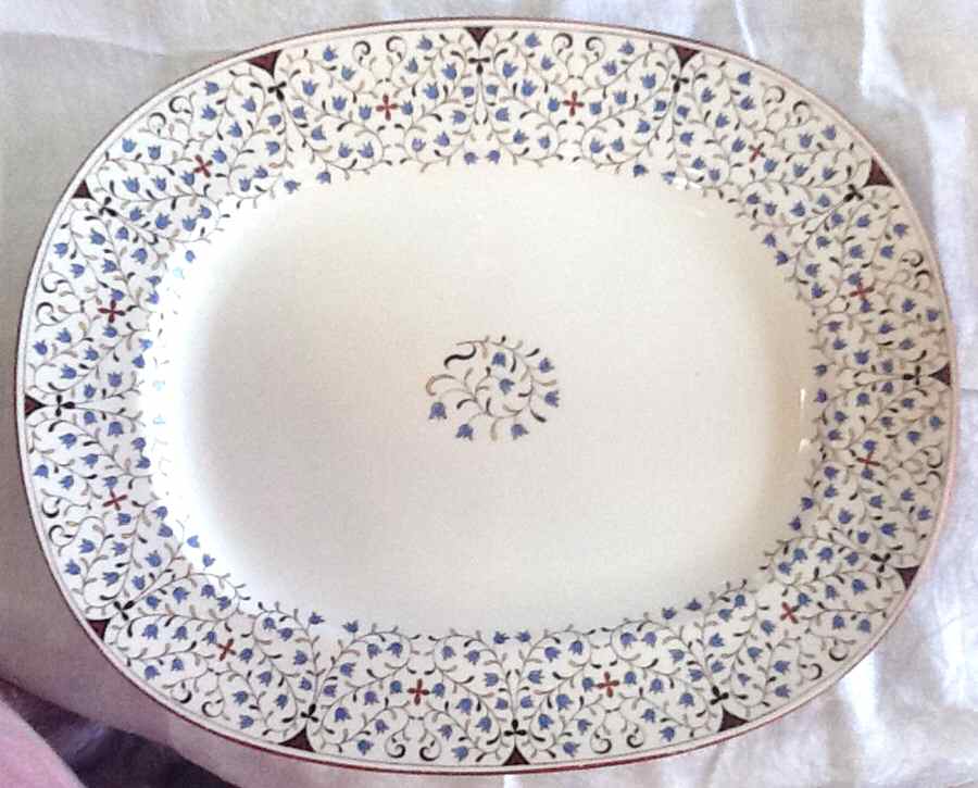B410 14" Oval Serving Platter by Minton-1