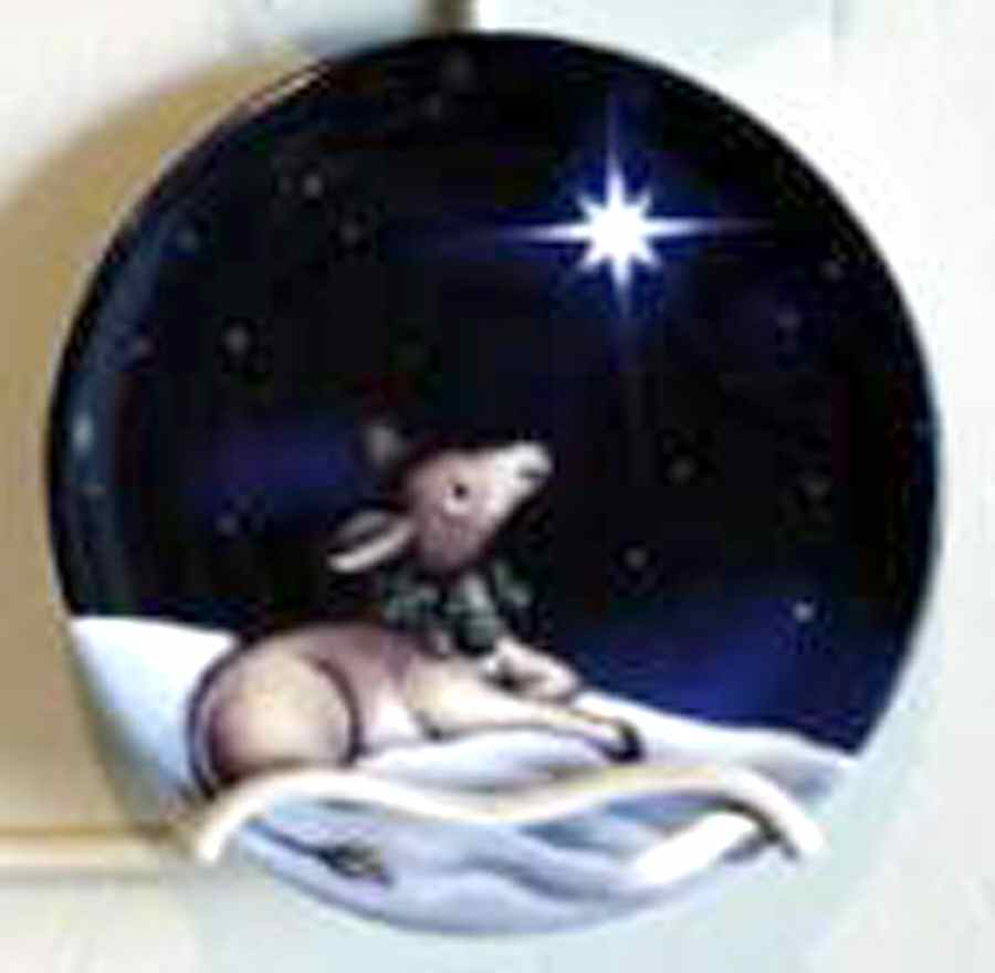 Star of Wonder Mini Plate 4" by Manual Woodworkers-1