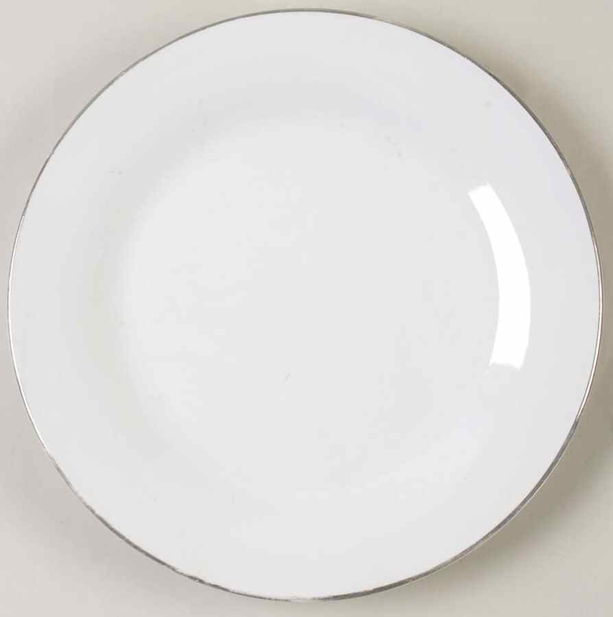 Coupe (Platinum Trim) Dinner Plate by Maryland-1