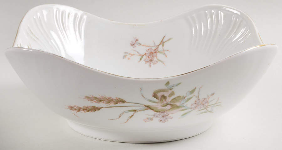 2097 (Gold Trim) 9" Square Vegetable Bowl by Marx & Gutherz-1