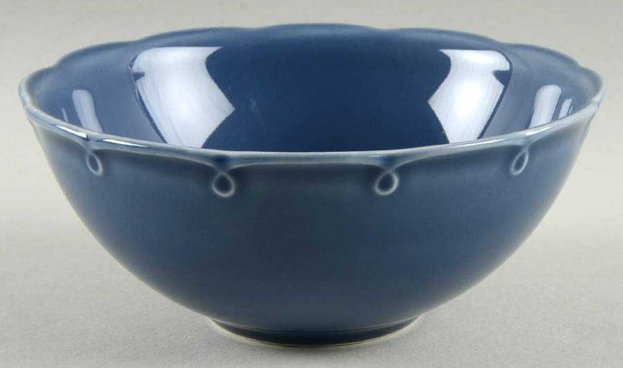 Victoria Denim Coupe Cereal Bowl by Matceramica-1