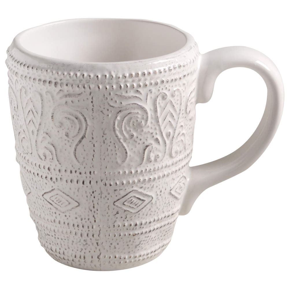 Blanc Colette Mug by Maison Versailles-1