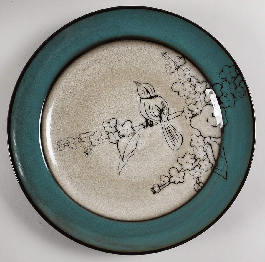 Song Bird Dinner Plate by Mikasa-1
