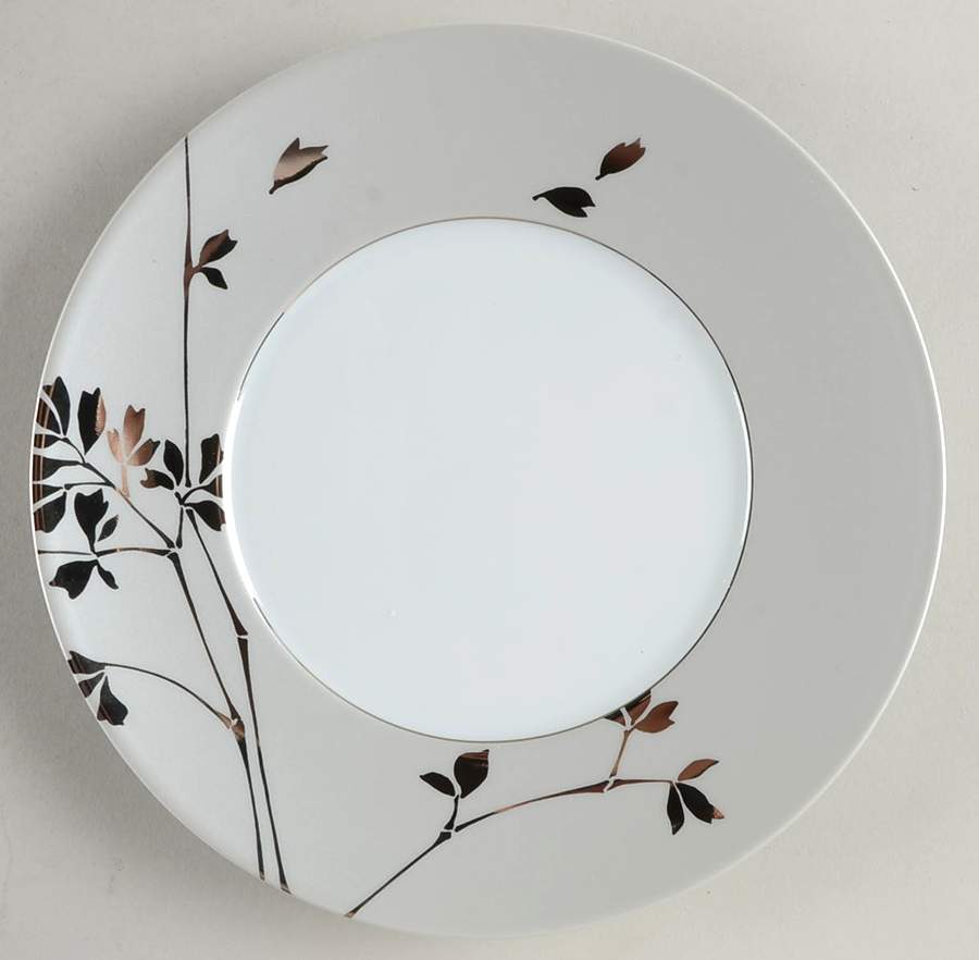 Chic Platine (Platinum) Salad/Dessert Plate by Medard de Noblat-1