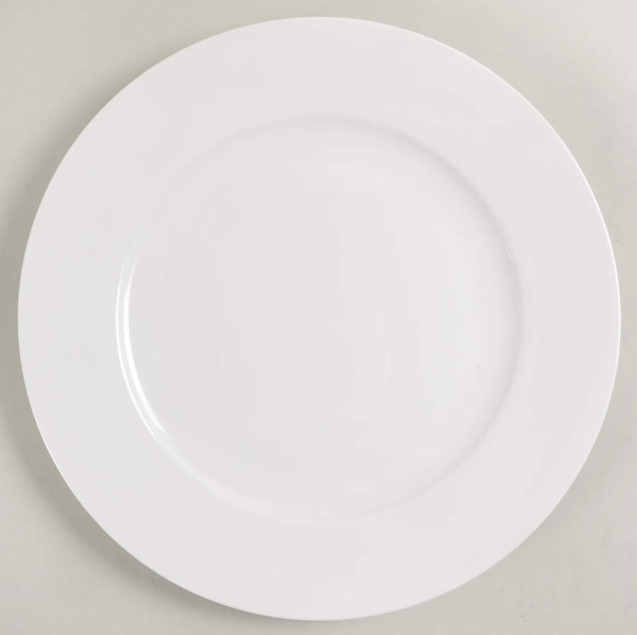 Lucerne White (Delray) Dinner Plate by Mikasa-1