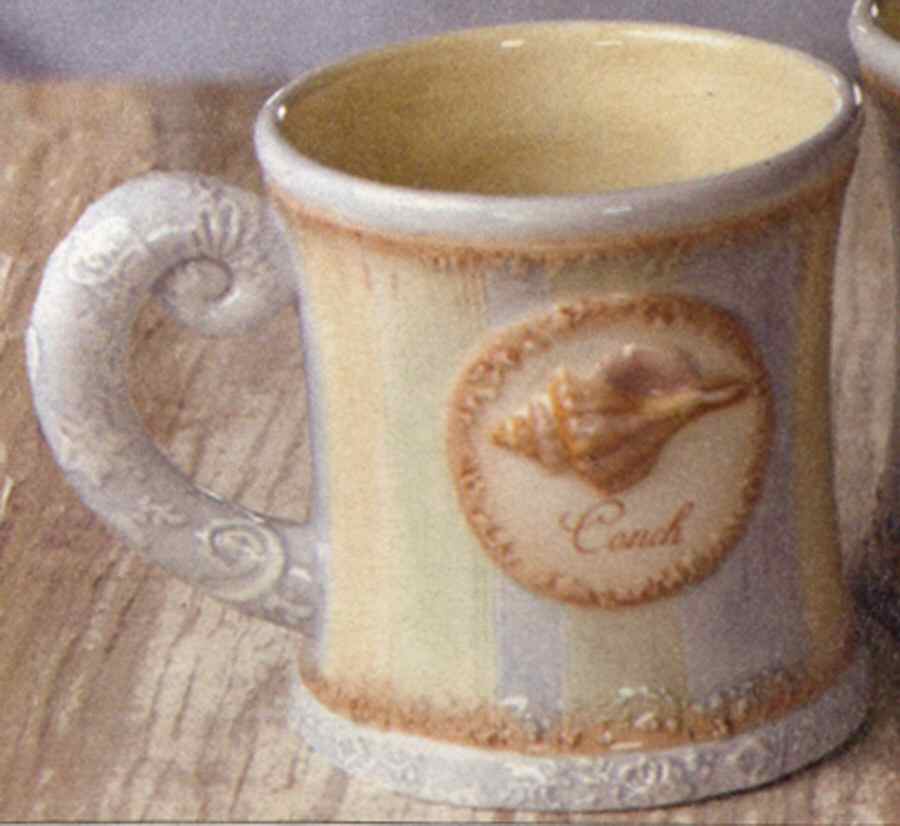 Seashell By the Seashore Mug by Manual Woodworkers-1