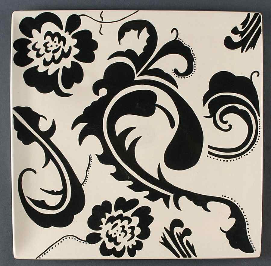 Verona Collection 15" Square Serving Platter by Milani Home-1