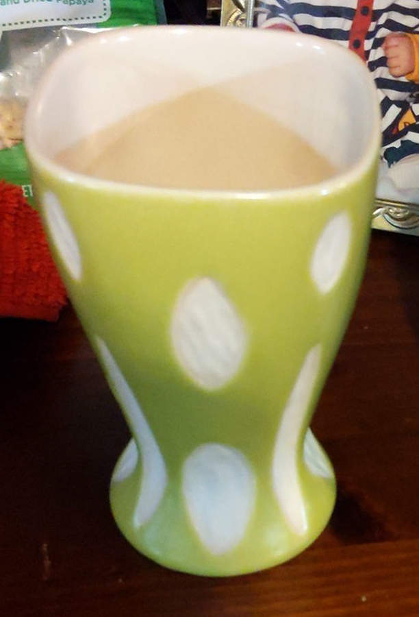 Cut Glass Tall China Tumbler by Milani Home-1