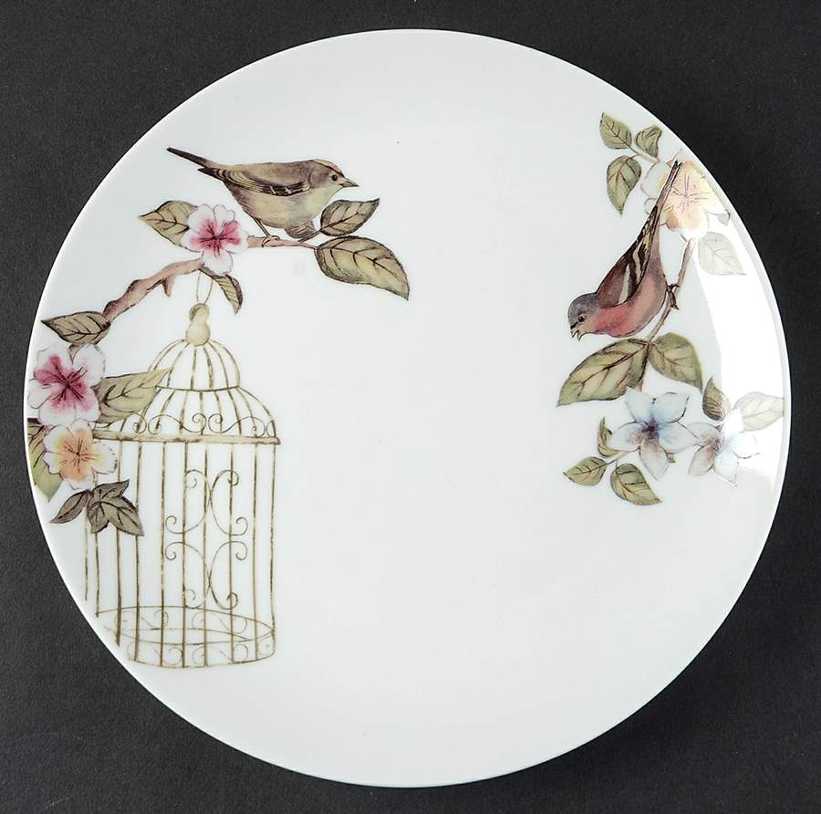 Birdcage Salad Plate by Mikasa-1