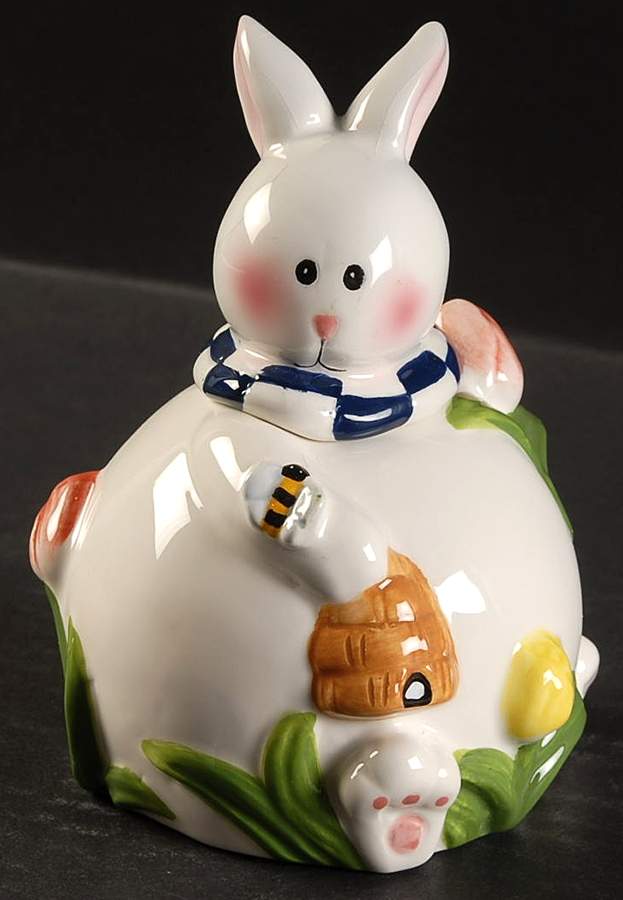 Easter Sugar Bowl & Lid by Mercuries-1