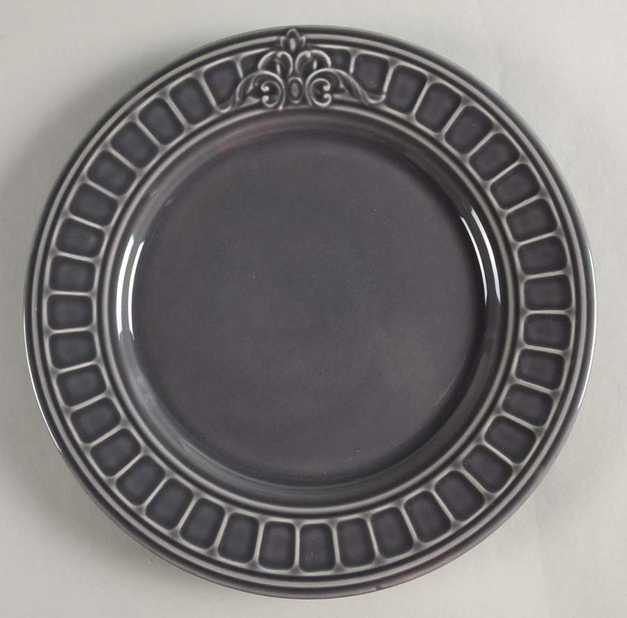 Venice Concrete Grey Dinner Plate by Matceramica-1