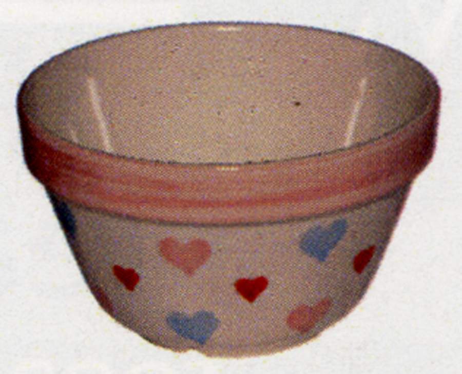 Romantic Hearts 4" Pudding Bowl by Mason Cash & Co-1