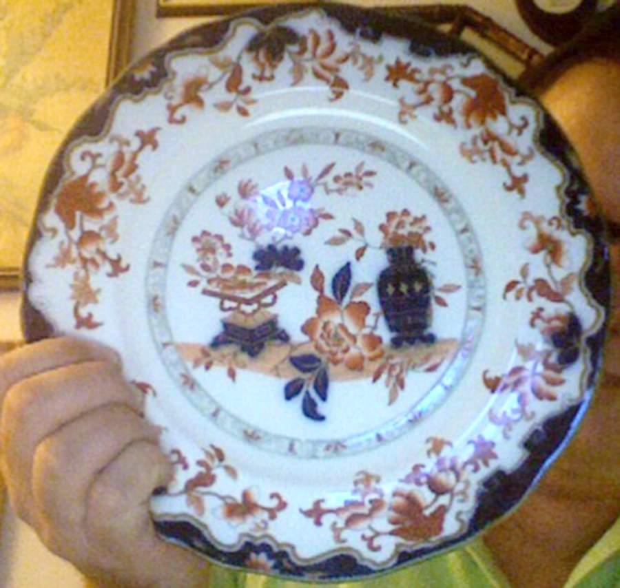 Poonah Dinner Plate by Minton-1
