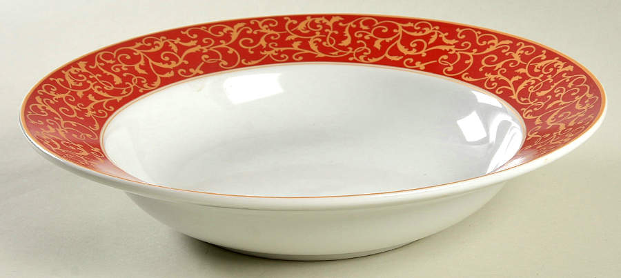 Parchment Rouge 10" Round Vegetable Bowl by Mikasa-1