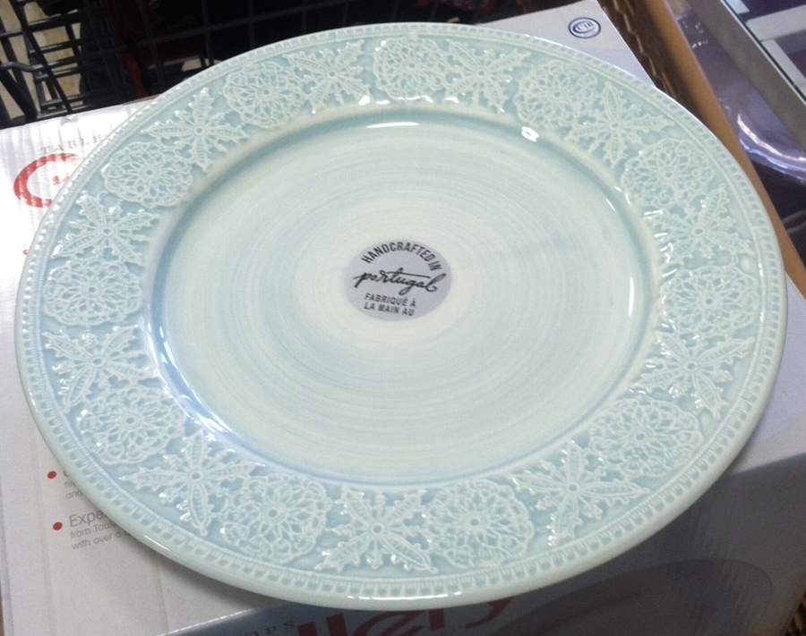 M2A16 Grey Dinner Plate by Matceramica-1