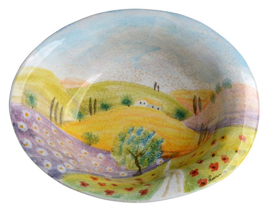 Nuovo Sogno 14" Oval Serving Bowl by Modigliani-1