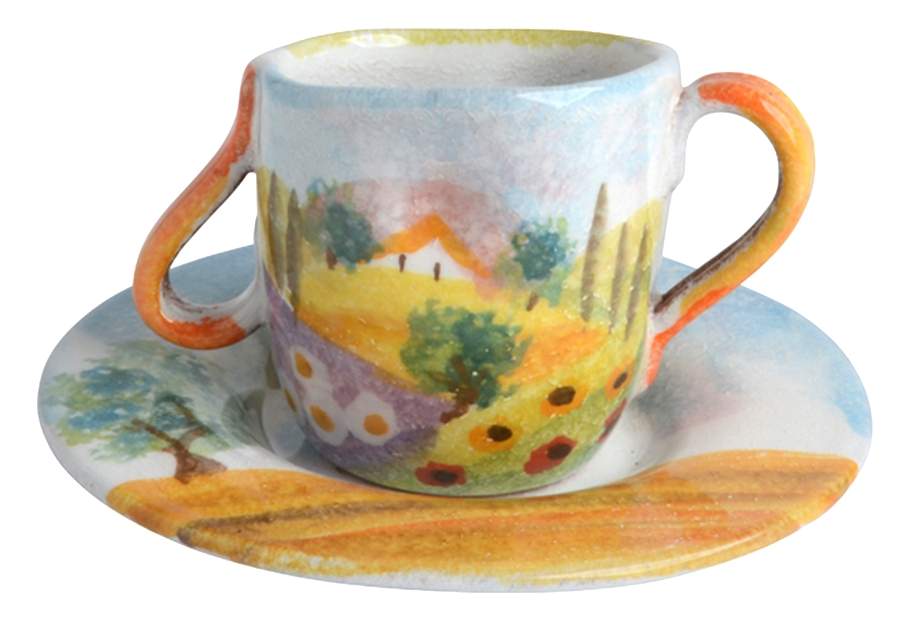 Nuovo Sogno Espresso Cup and Saucer Set by Modigliani-1