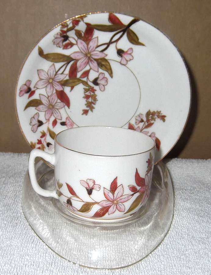 1545 Flat Cup & Saucer Set by Marx & Gutherz-1