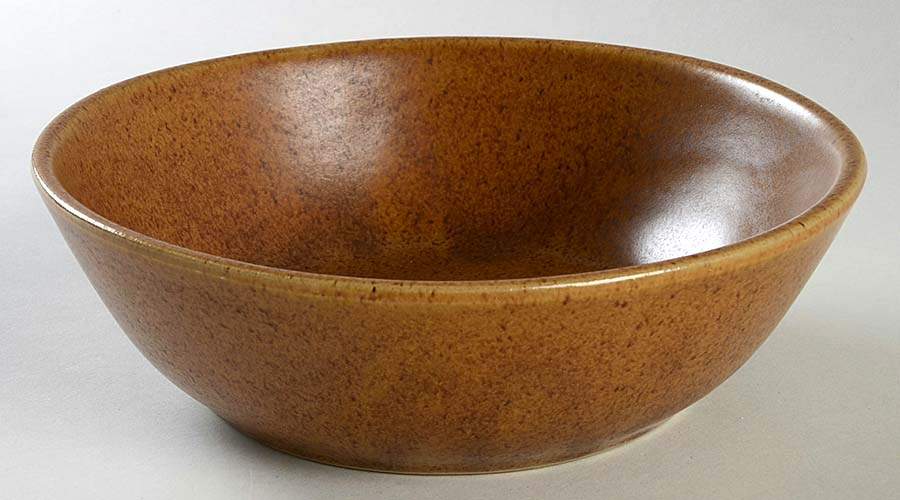 Mojave Brown 8" Round Vegetable Bowl by Western Stoneware-1