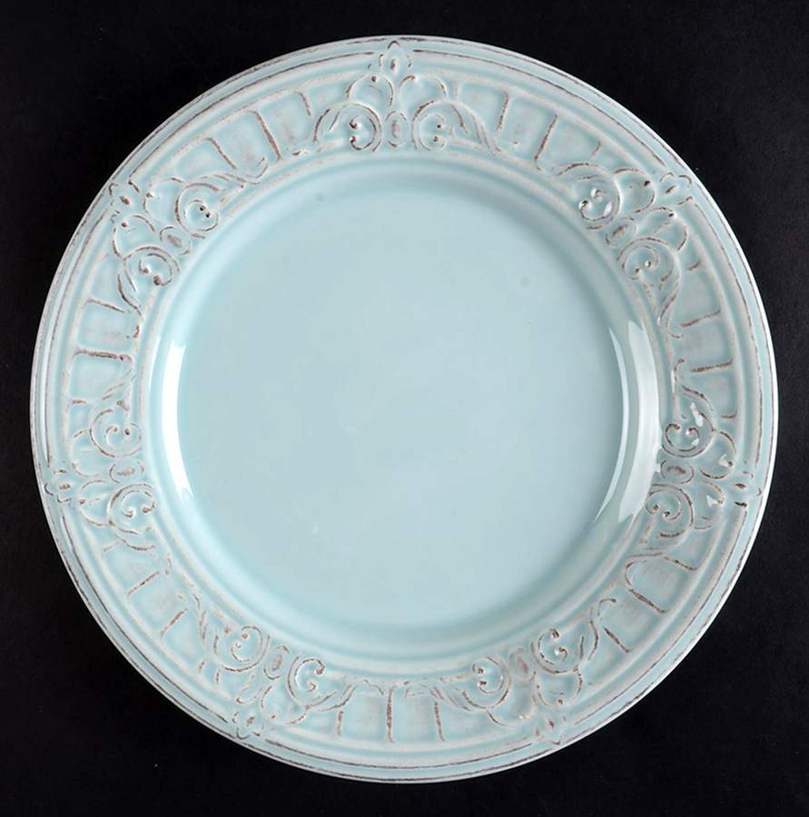 Venice Aqua Salad/Dessert Plate by Matceramica-1