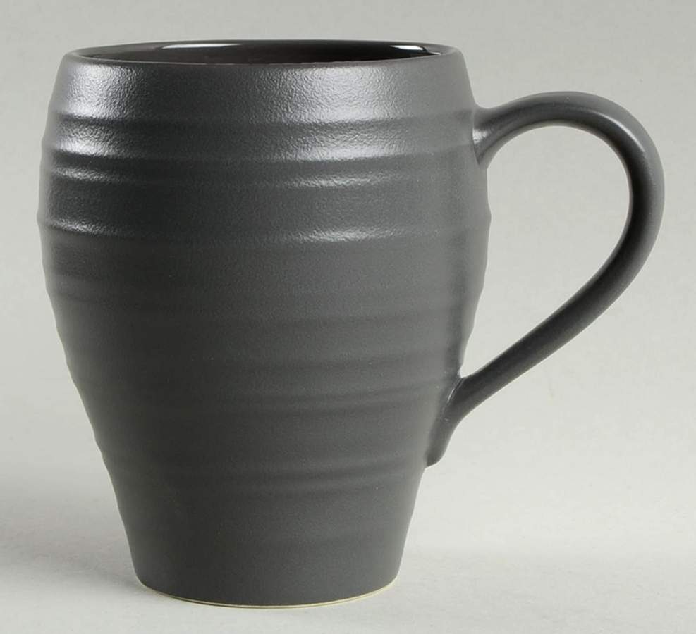 Swirl Graphite Mug by Mikasa-1