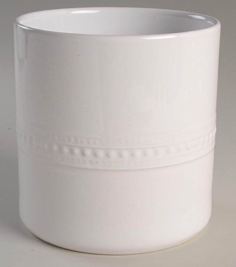 M2A20 White Utensil Holder by Matceramica-1