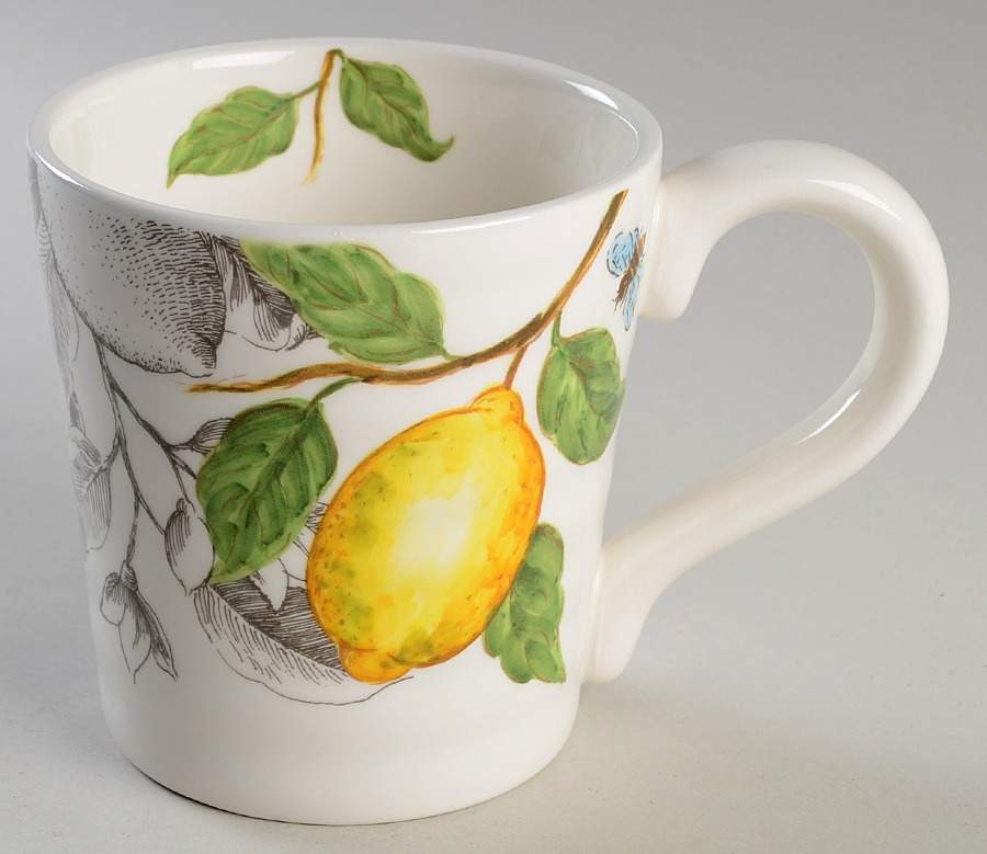 Sketch Lemon Mug by Maxcera Corp-1