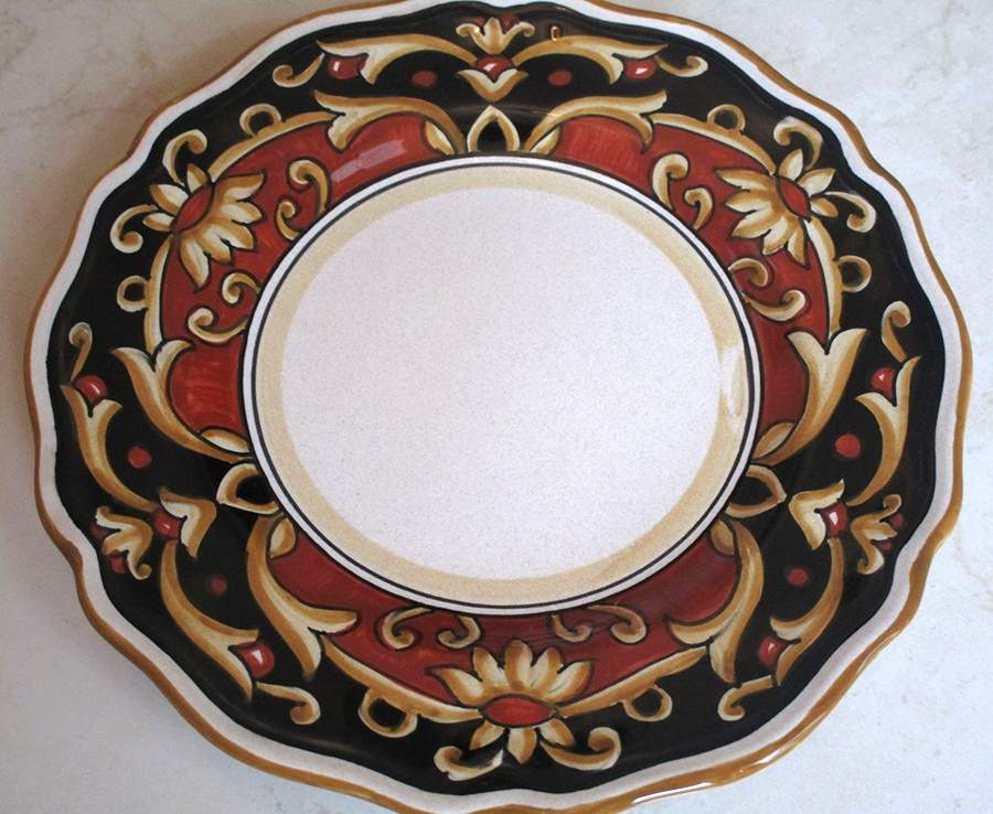 Margherita 2004 Dinner Plate by Michela Cavallini-1