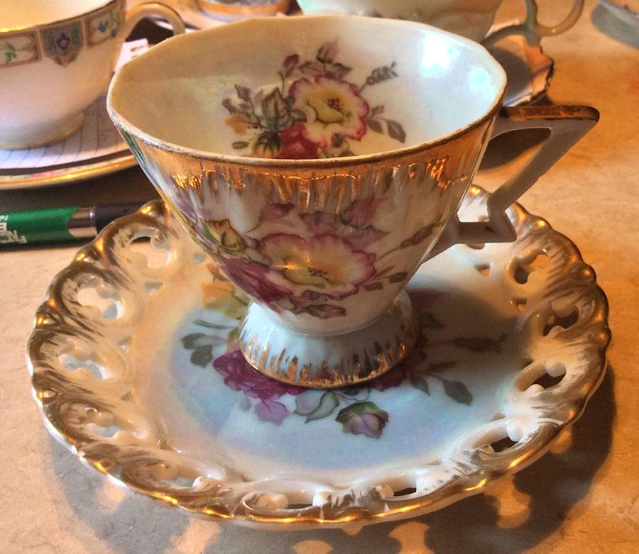 MH14 Footed Cup & Saucer Set by Marco China-1