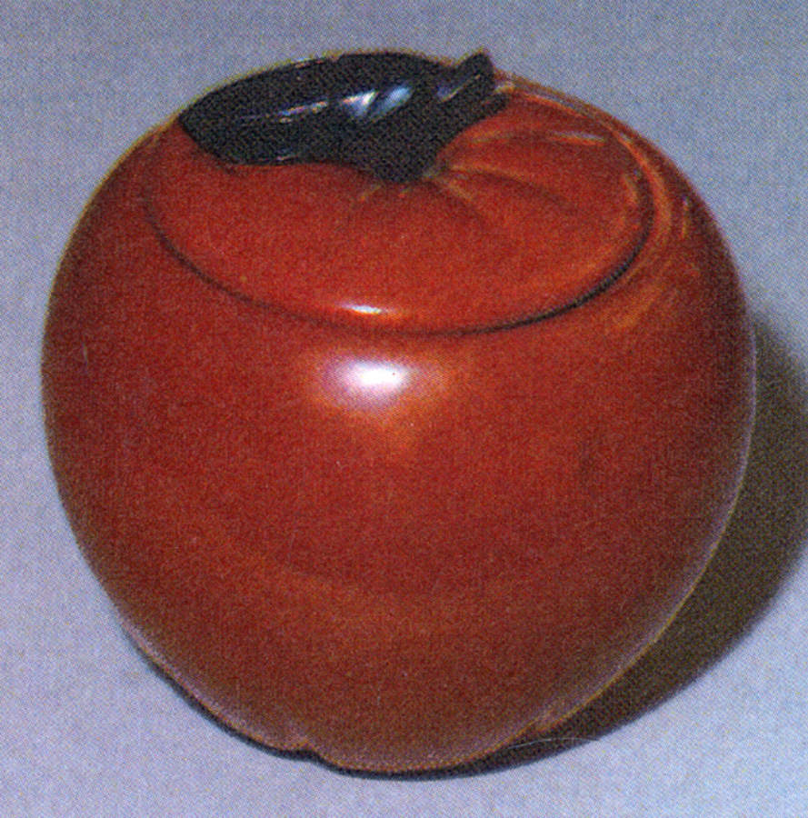 Apple Cookie Jar & Lid by Nelson McCoy-1