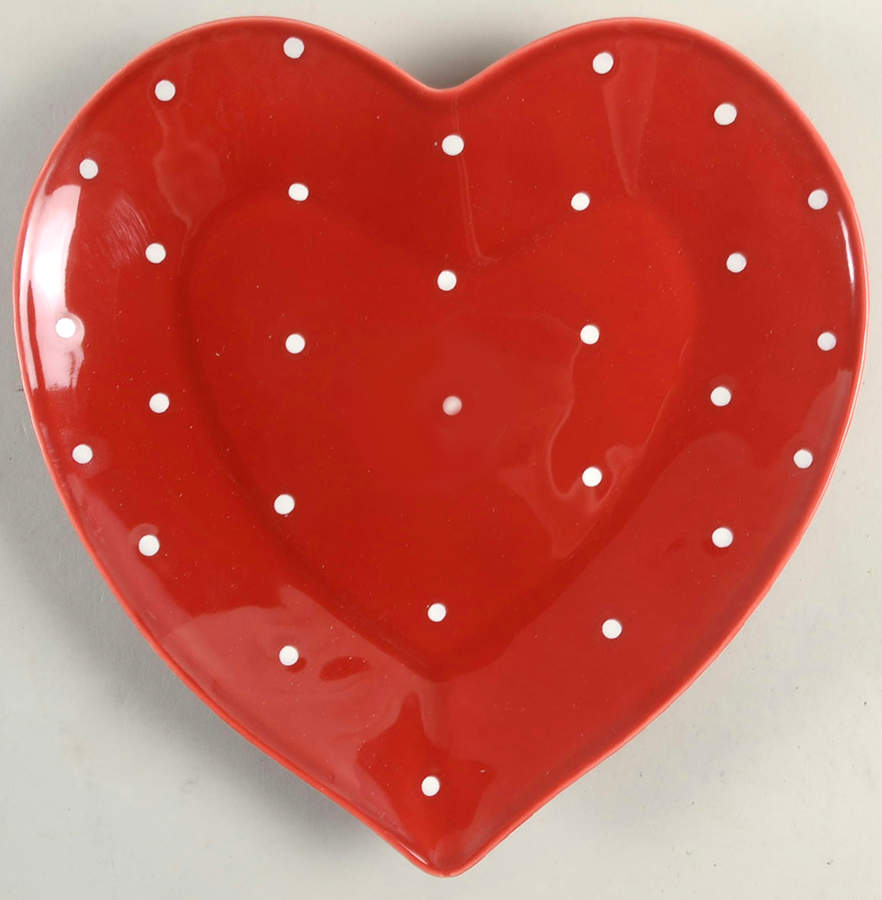 Bliss Heart Shape Dinner Plate by Matceramica-1
