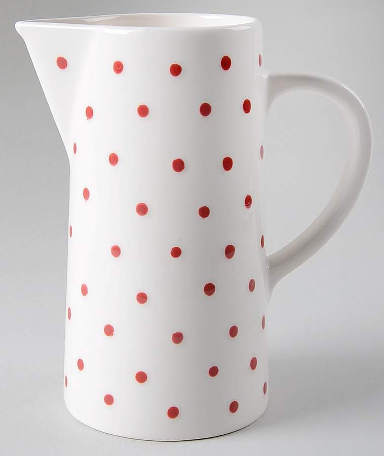 M2A24 Red 48 Oz Pitcher by Matceramica-1