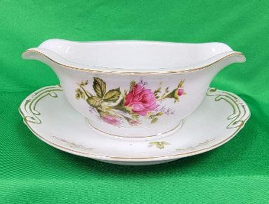 MRU20 Gravy Boat with Attached Underplate by Maruichi-1