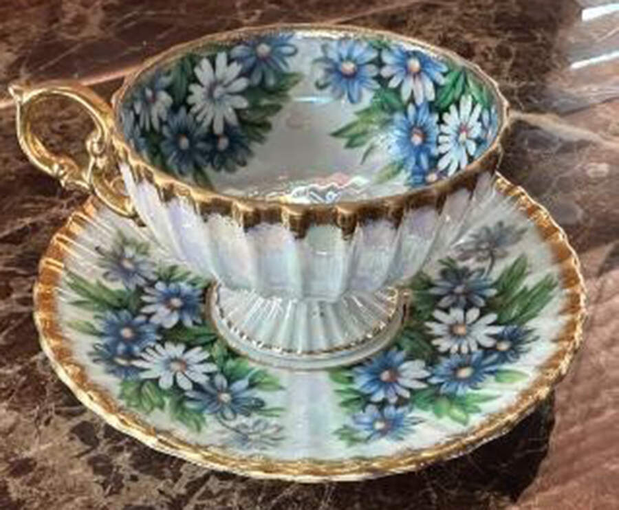 MTA7 Footed Cup & Saucer Set by Metasco-1