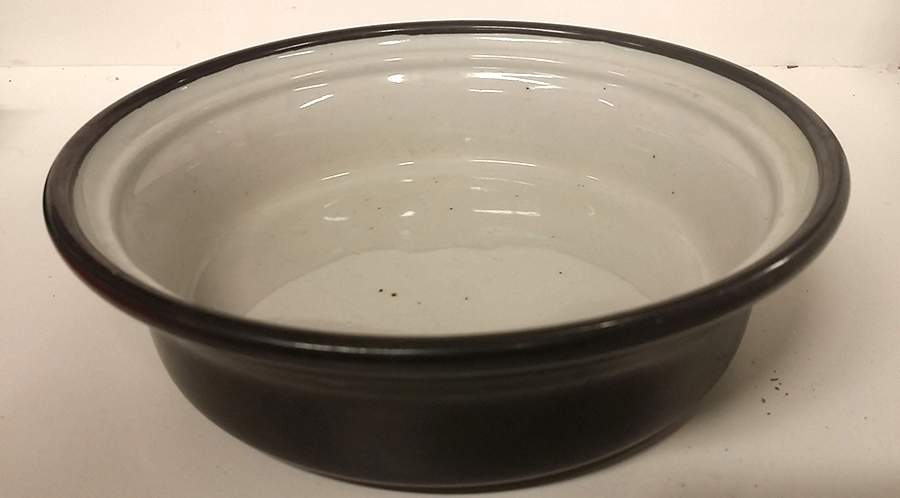 Basic Black Coupe Soup Bowl by Mikasa-1
