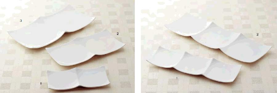 Dolce Collection 10" Duo Plate by Miyazaki Co., Ltd-1