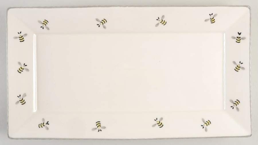 M2A27 12" Rectangular Serving Platter by Matceramica-1