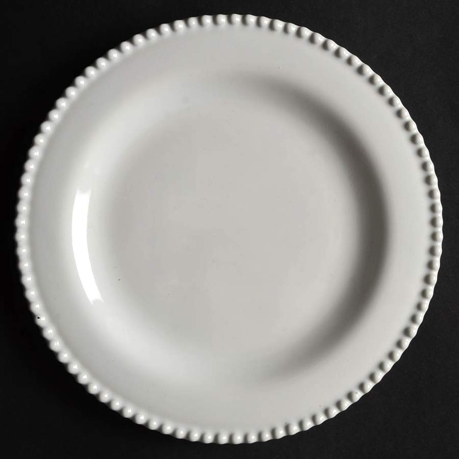 Perola White Salad/Dessert Plate by Matceramica-1