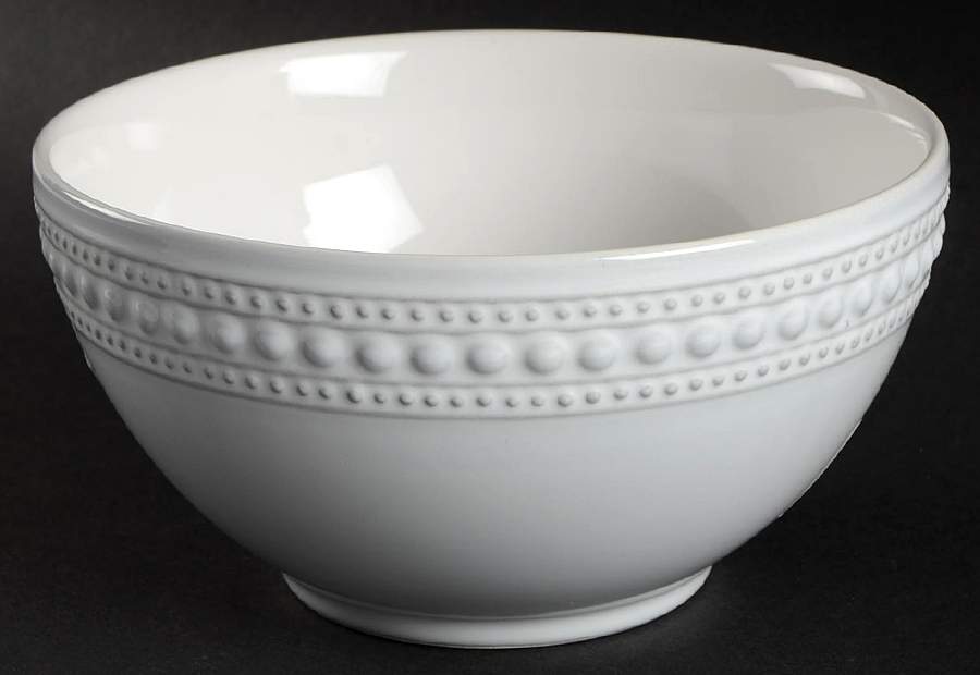 M2A20 Rustic White Soup/Cereal Bowl by Matceramica-1