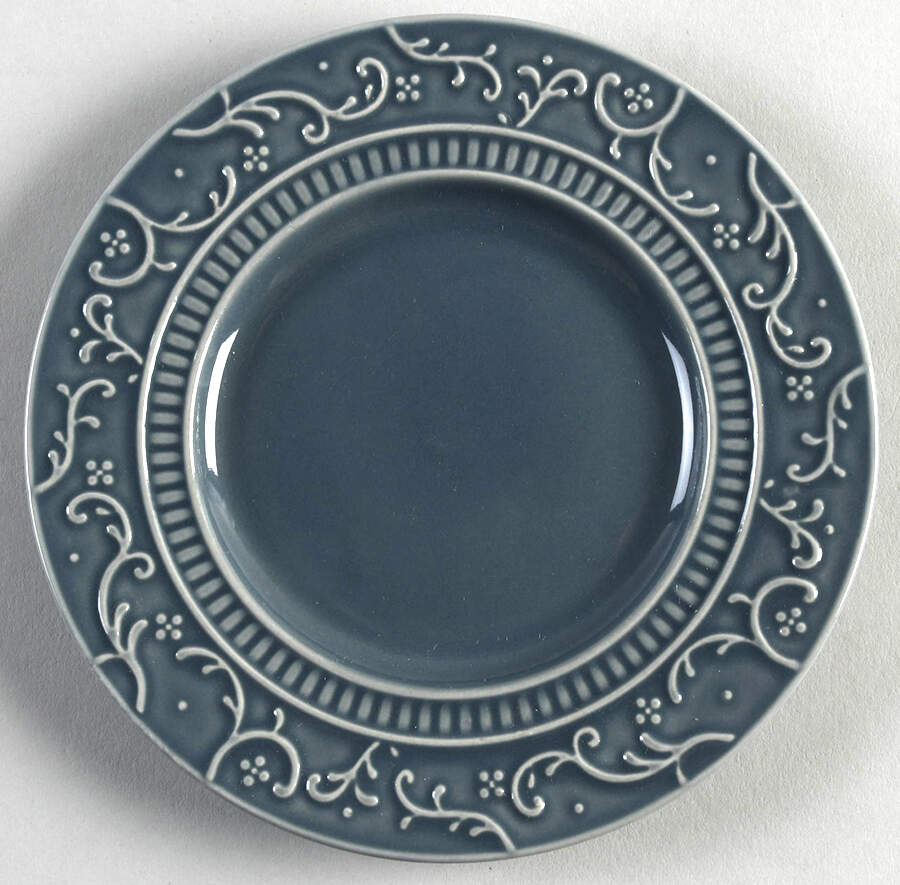 Italian Countryside Accents Blue Appetizer Plate by Mikasa-1