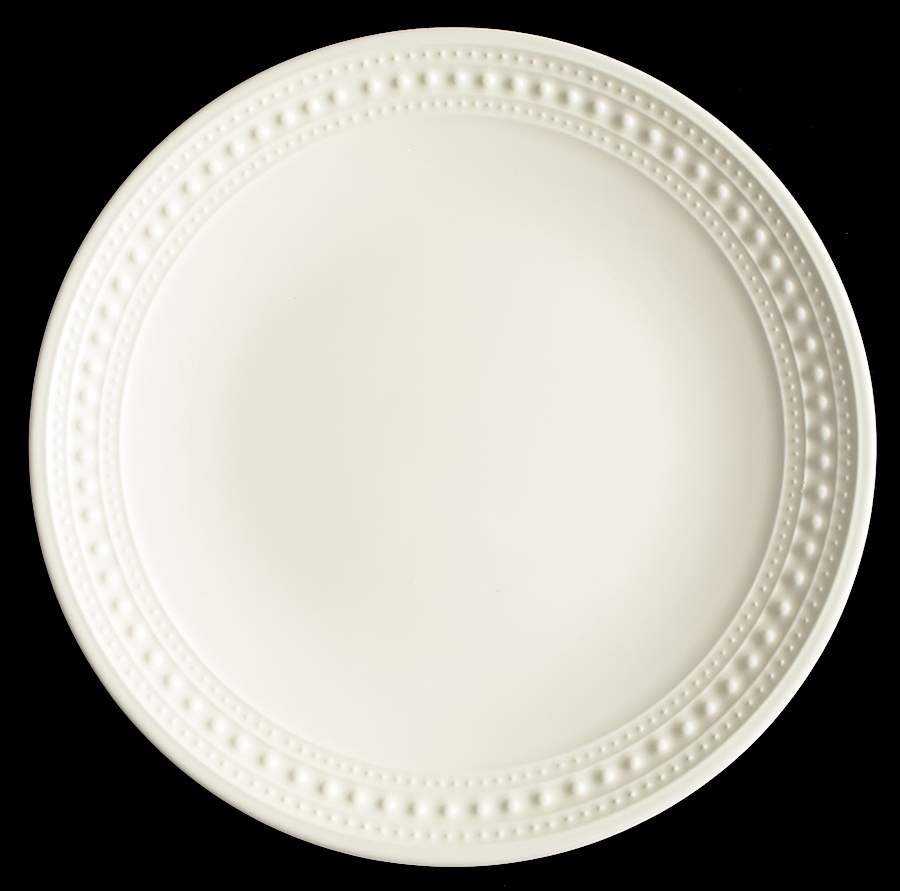 M2A20 Cream Dinner Plate by Matceramica-1