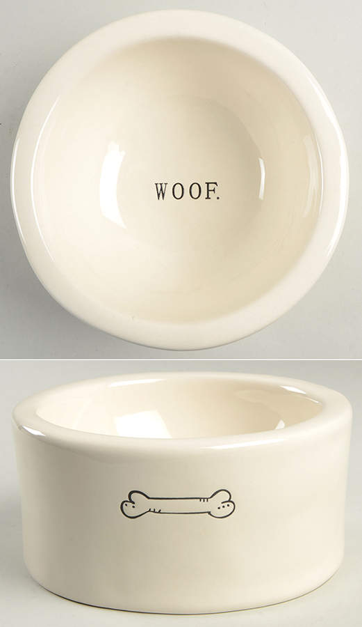 Rae Dunn Pet Products Dog Bowl by Magenta-1